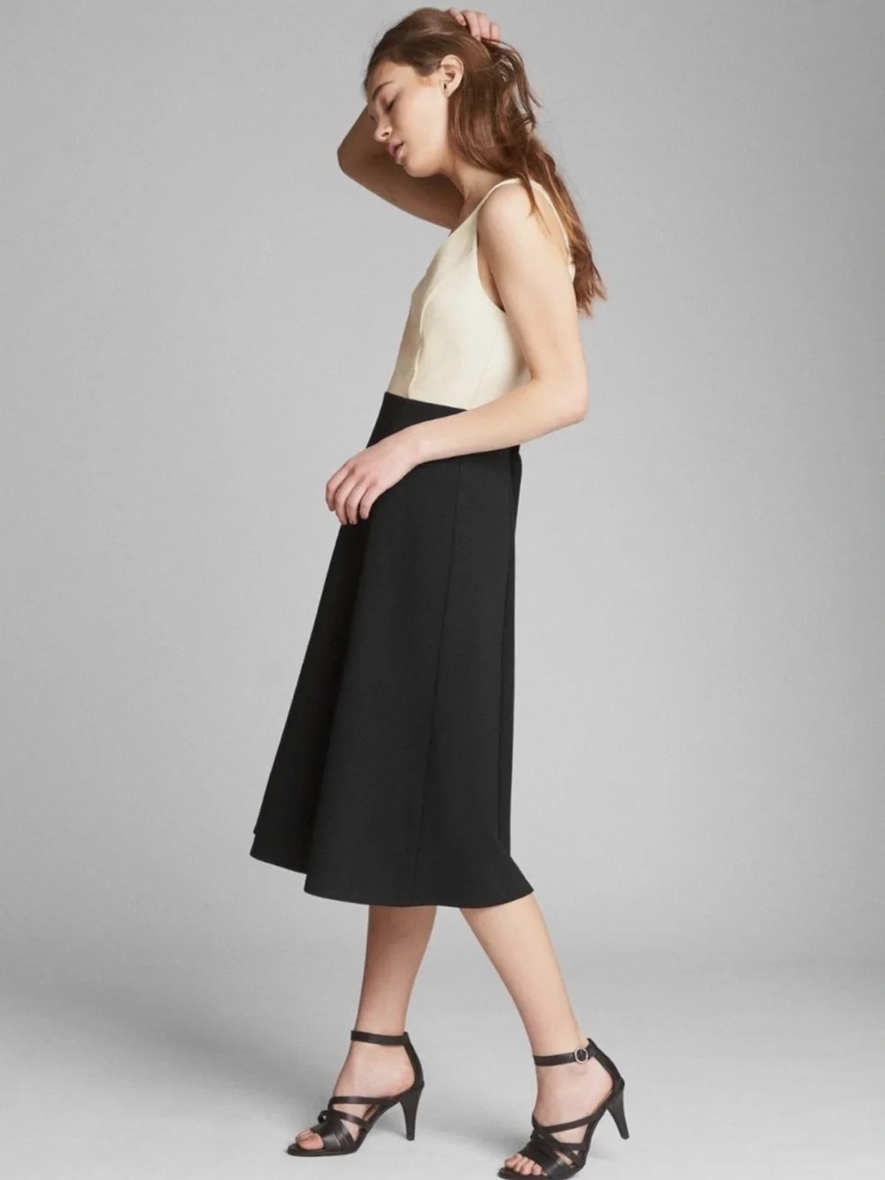 Gap Fit and Flare Midi Tank Dress NWT